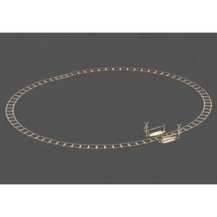 ROUND RAILS + CROSSING ROUND RAILS + CROSSING
