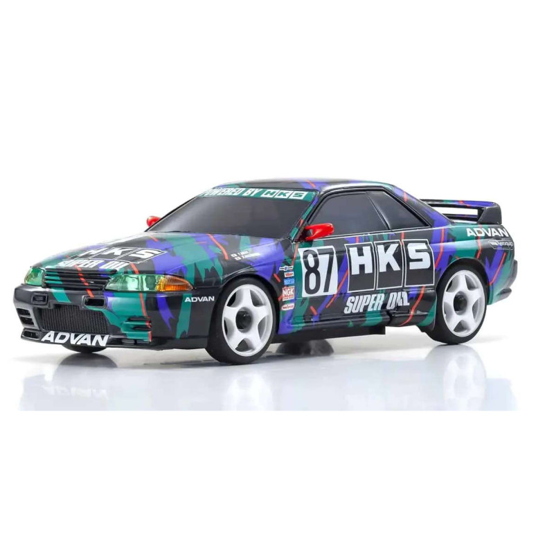 Mini-Z AWD Nissan Skyline GT-R R32 1993 HKS 87 - Kyosho