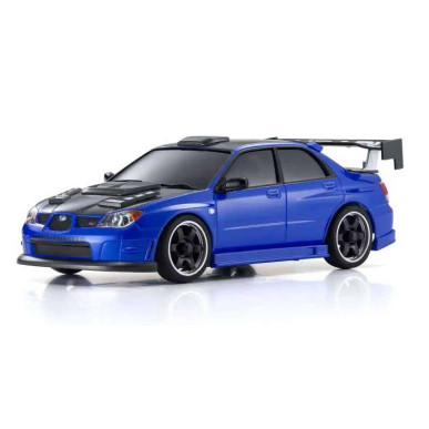 Mini-Z AWD Subaru Impreza WRX Aero Kit Bleu - Kyosho