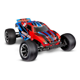 Rustler 4X2 Brushed + Led avec Accus et chargeur