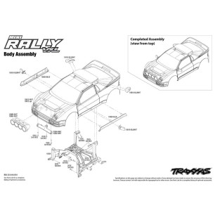 Mini Rally VXL Ford RS200 Traxxas