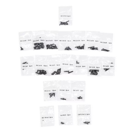 KIT DE VISSERIE COMPLET POUR FUNTEK STX G2